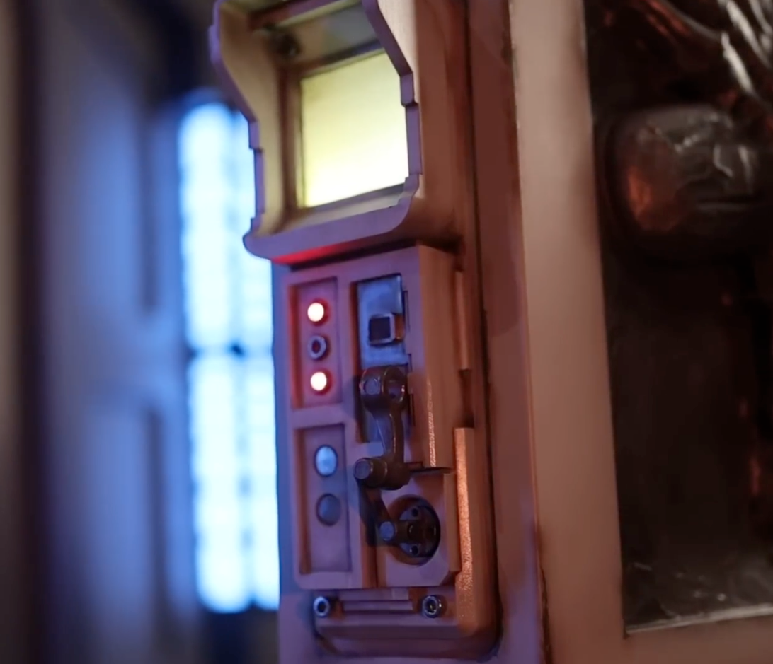 Nostromo-Style Wall Control Panel – 3D Printable Prop