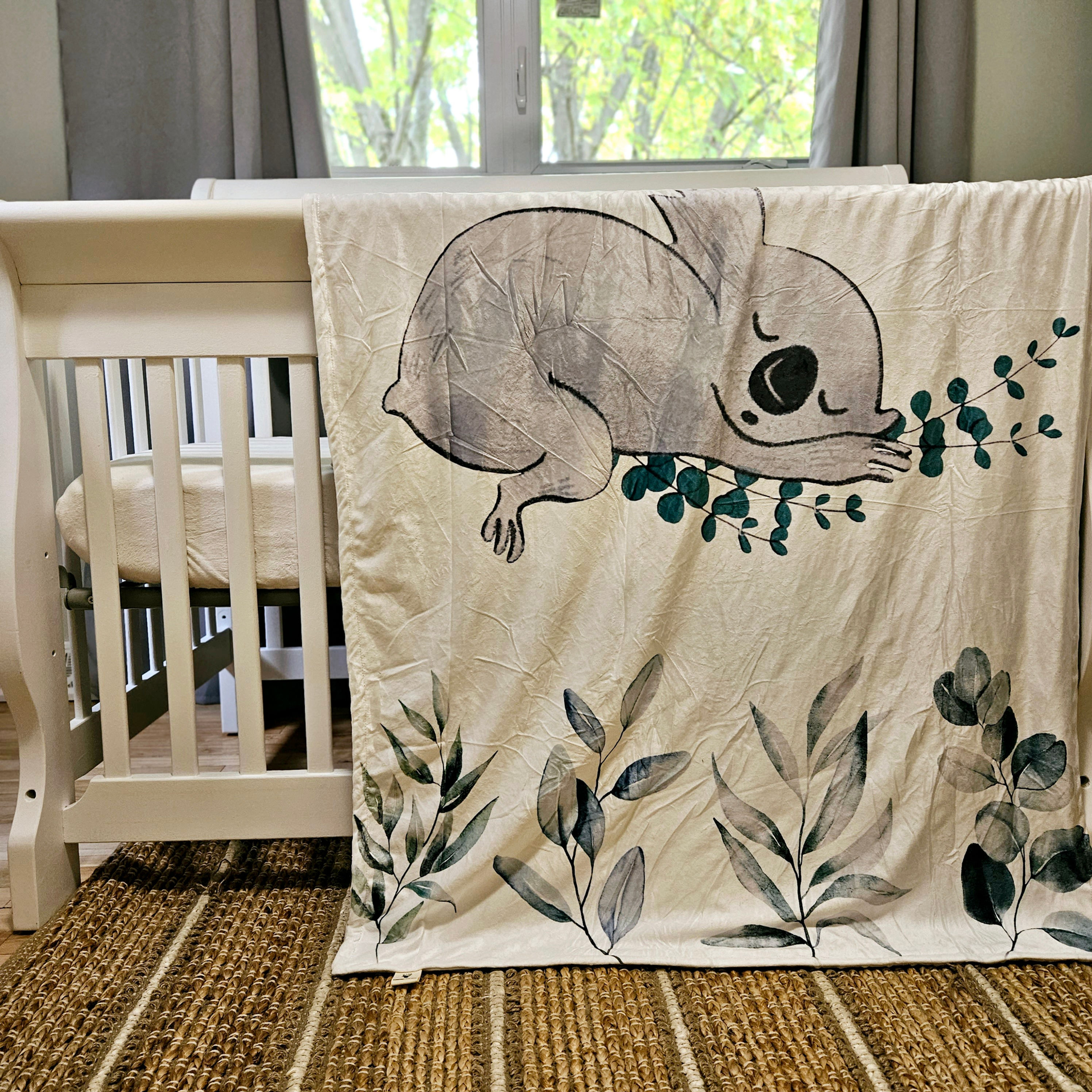 Doudou / Literie en minky | Koala dormant
