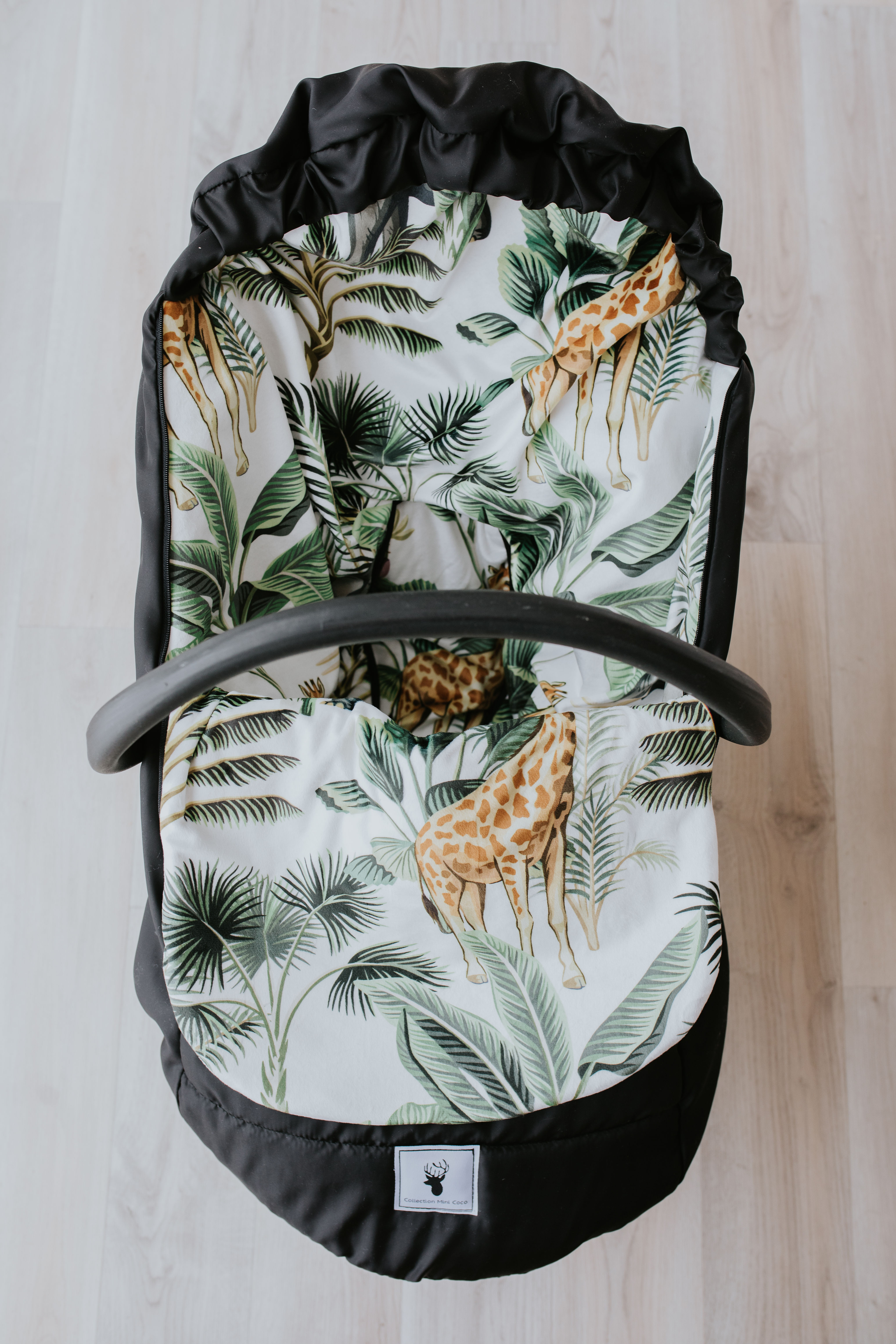 Housse de coquille mi-saison | Minky jungle