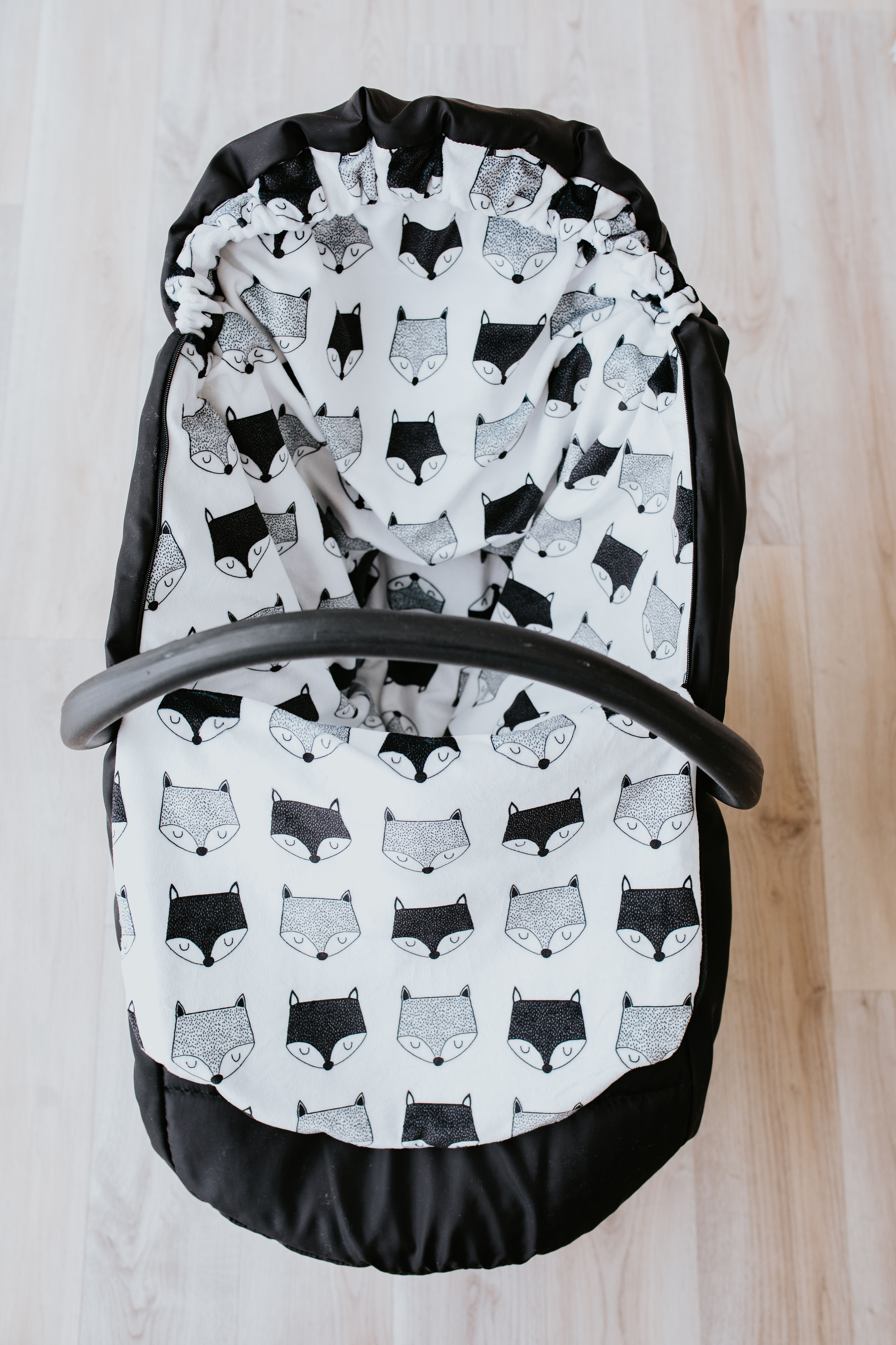 Housse de coquille mi-saison | Minky renard