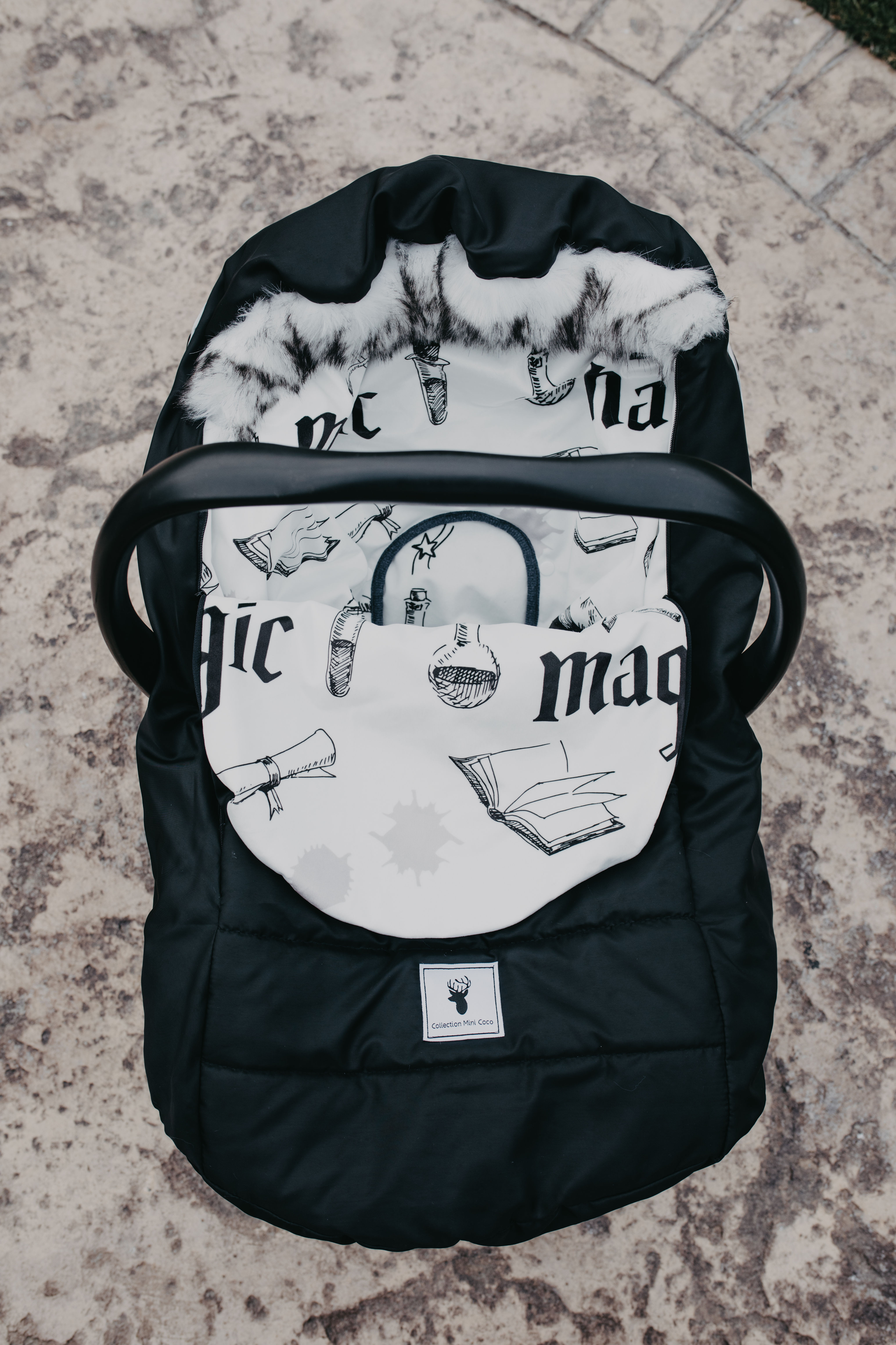 Housse de coquille hiver |  Minky Harry Potter magic