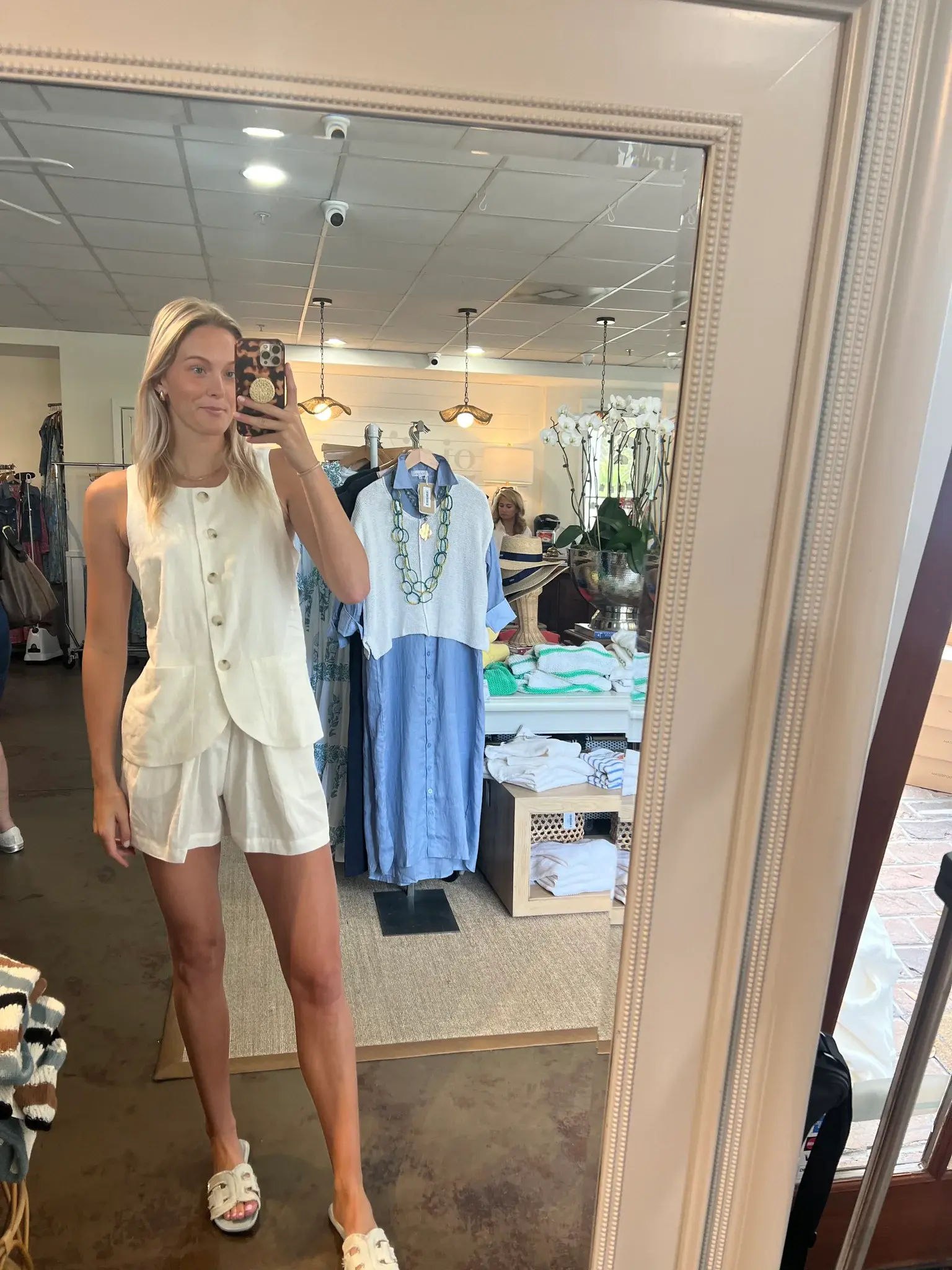 Blair Collarless Vest