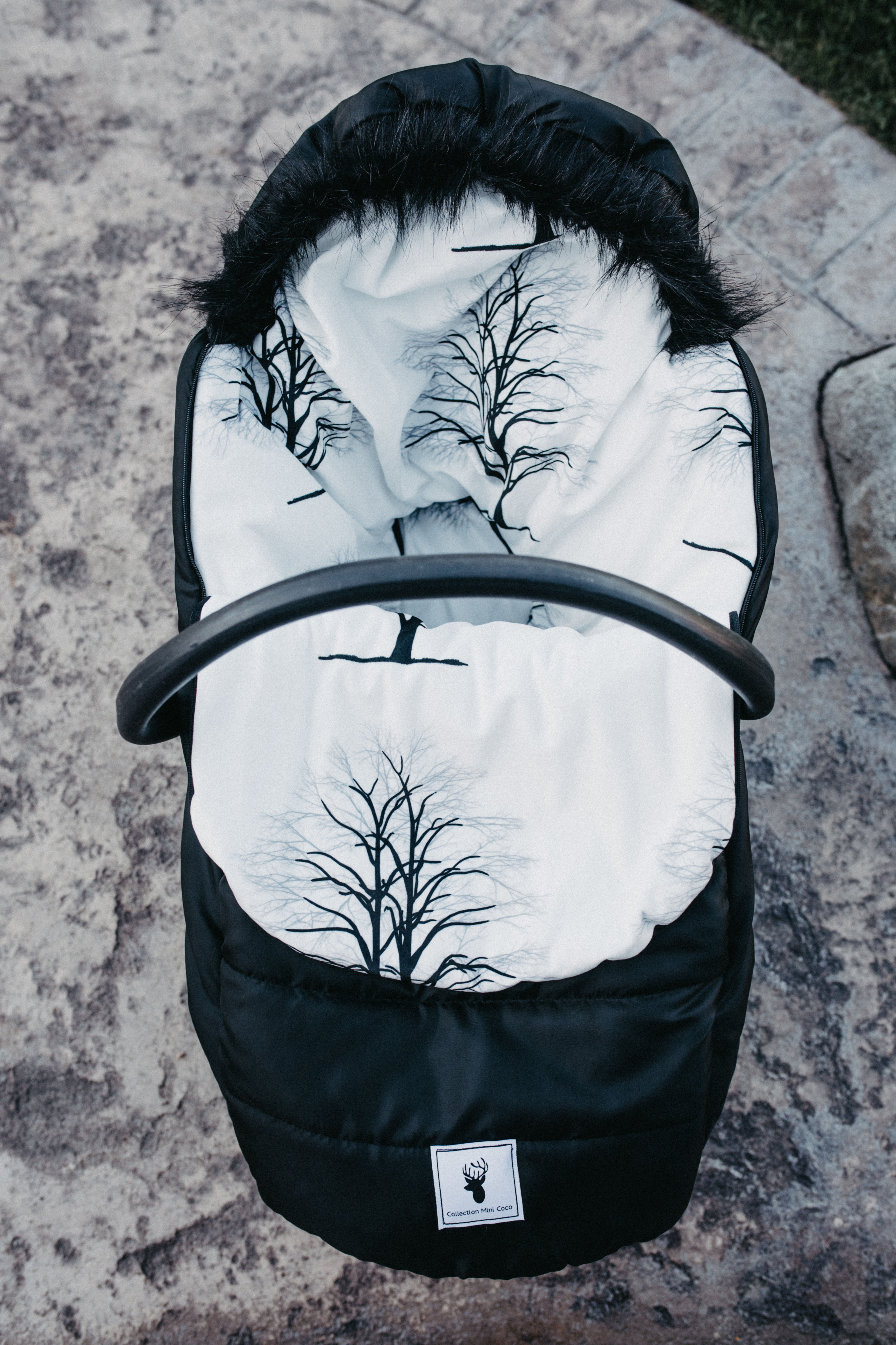 Housse de coquille hiver | Minky arbre