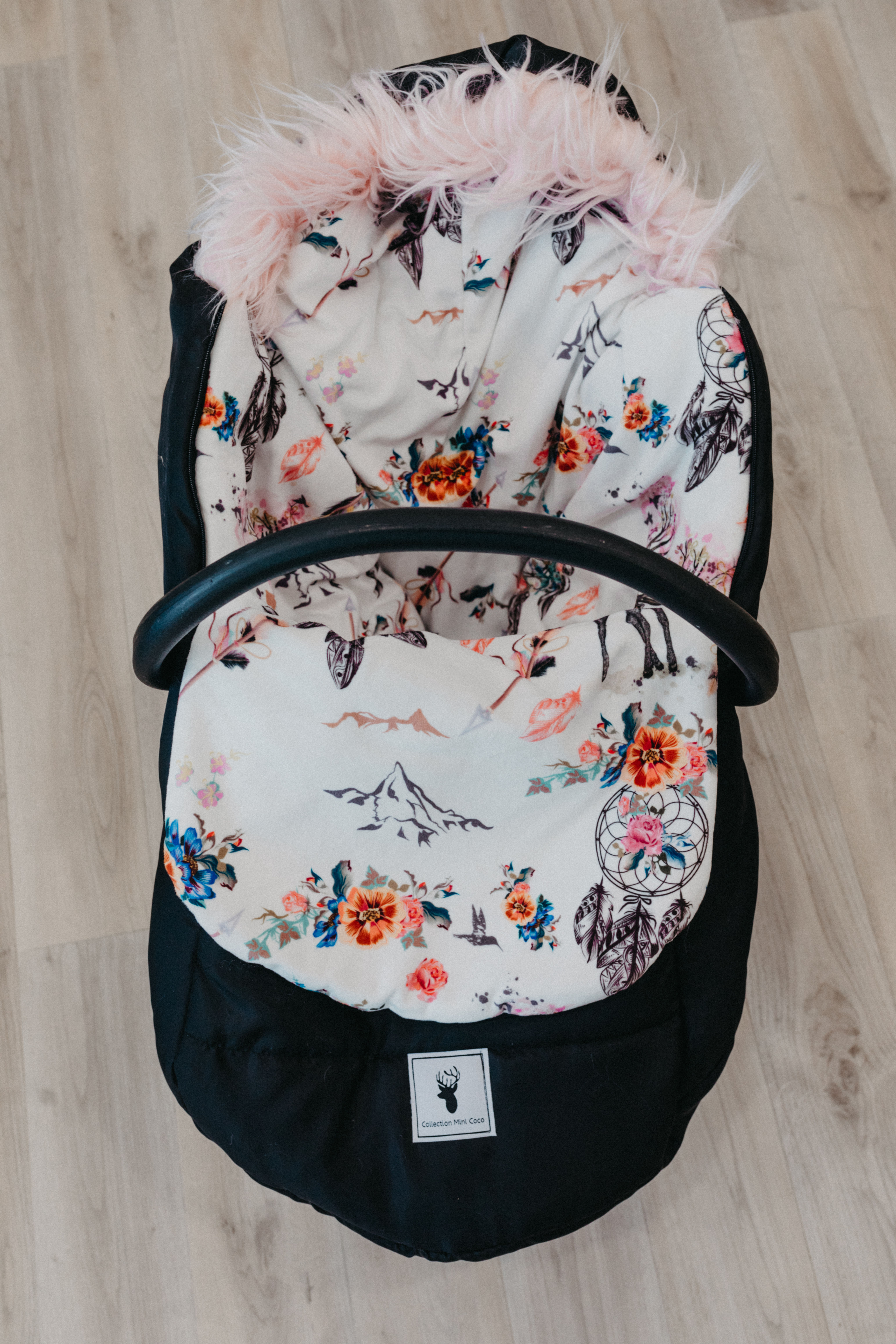 Housse de coquille hiver | Minky capteur printanier