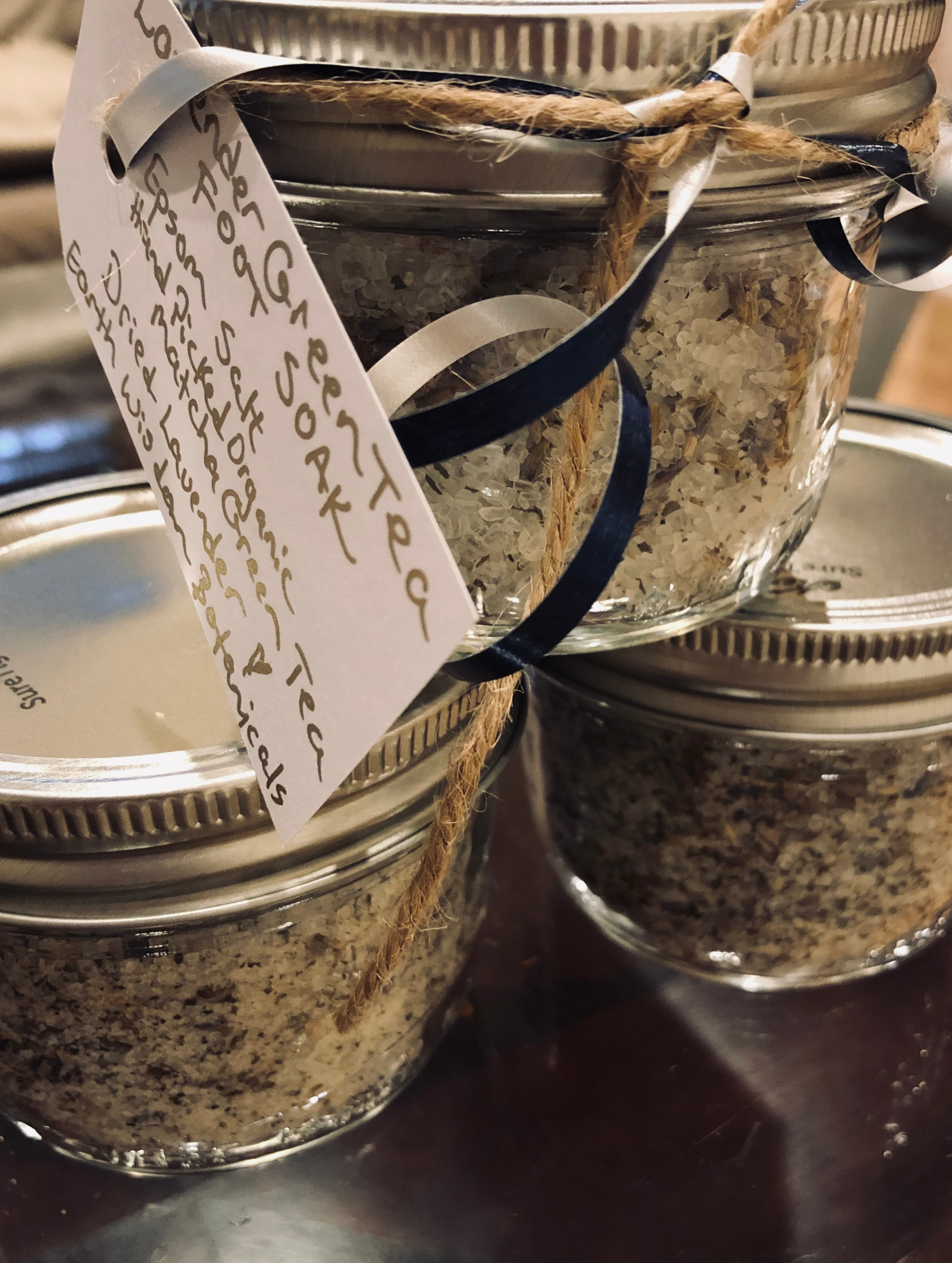 Lavender Green Tea Foot Soak