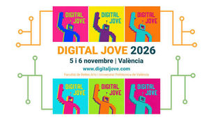 Participamos en Digital Jove 2026 como empresa colaboradora para explorar las tecnologías creativas e inmersivas durante el 5 y 6 de noviembre en Valencia.