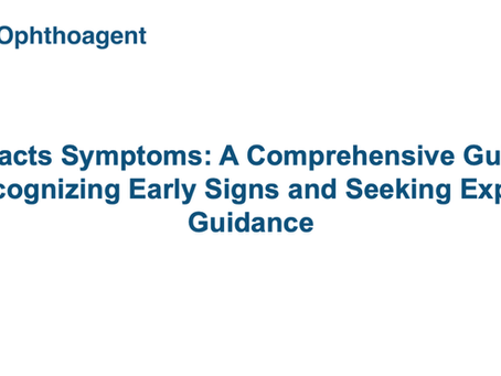 cataracts symptoms in Japan