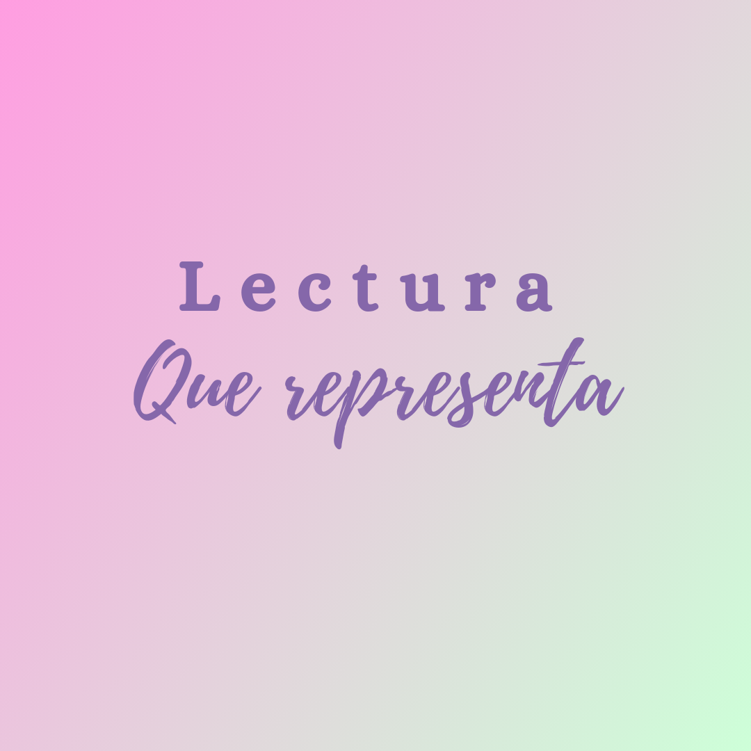 Lectura que representa en mi vida. 20 USD