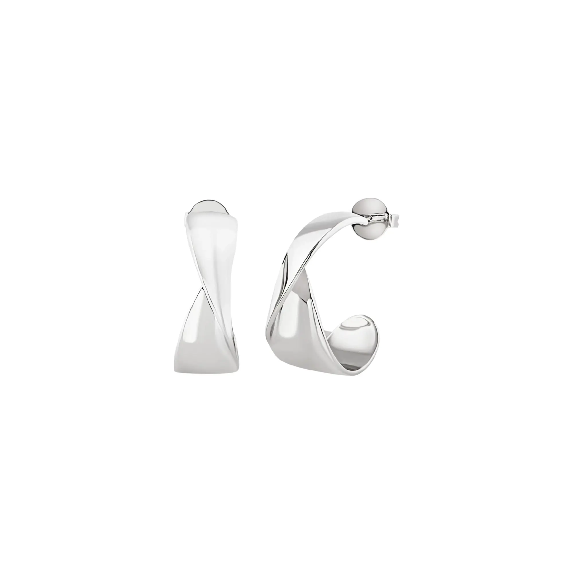 BREIL RETWIST ORECCHINI IN ACCIAIO LUCIDO REF. TJ 3465