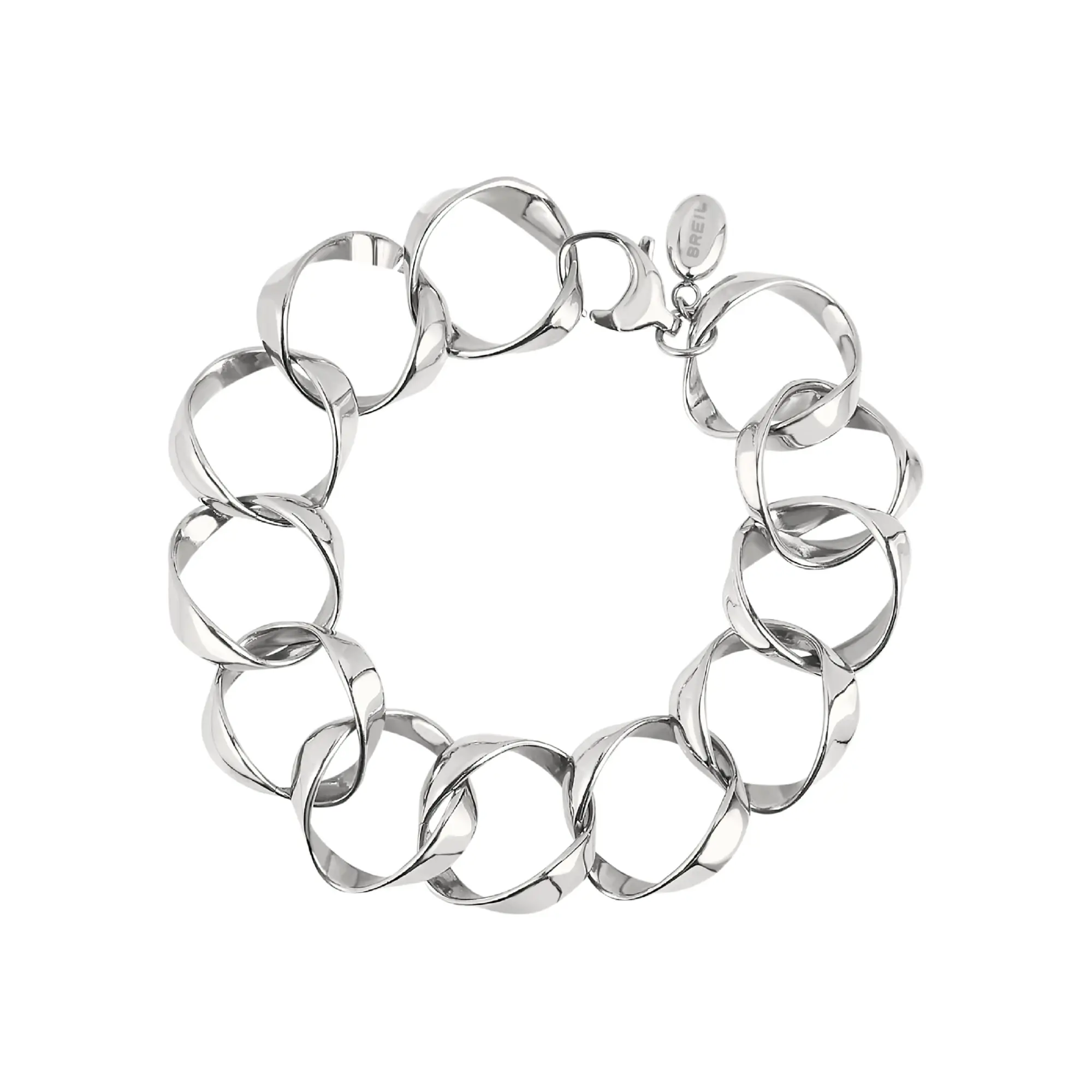 BREIL B WHISPER BRACCIALE IN ACCIAIO LUCIDO REF. TJ 3396