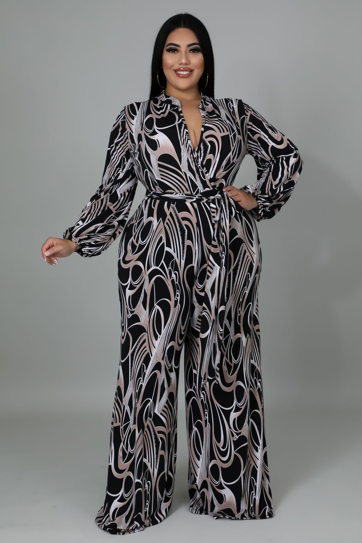 Caroline Jumpsuit - Plus