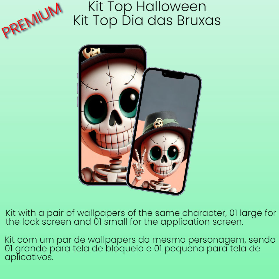Premium02 Esqueleto - 2 imagens