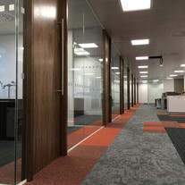 Timber doors for glas
