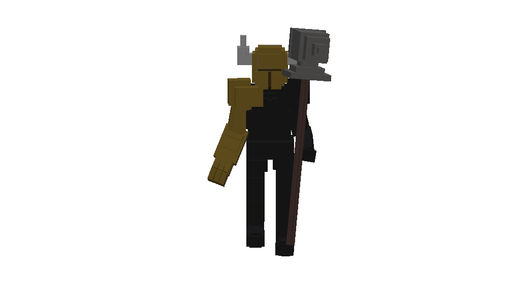 Knight smashing something