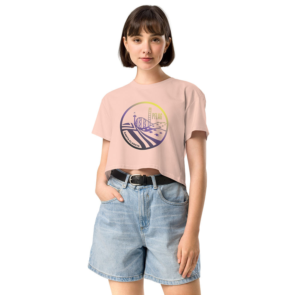 Thumbnail: Nonbinary Pride Crop Top