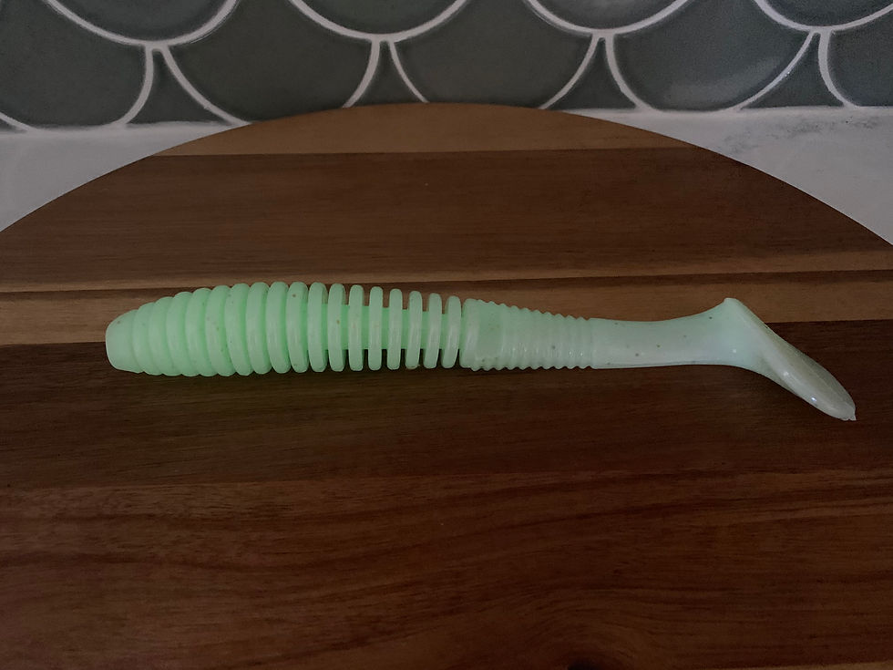 Thumbnail: 200mm 8" Dog Paddle Soft Plastics