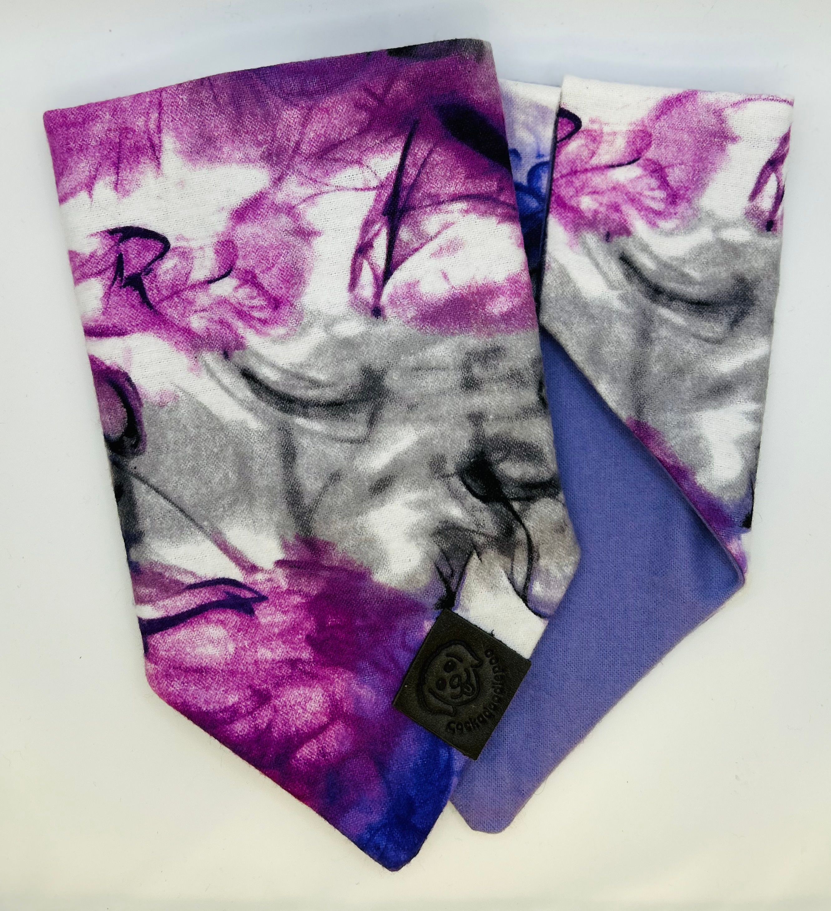 Tie Dye with Purple Bandana