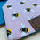 Thumbnail: Pink Happy Bees with Turquoise Bandana