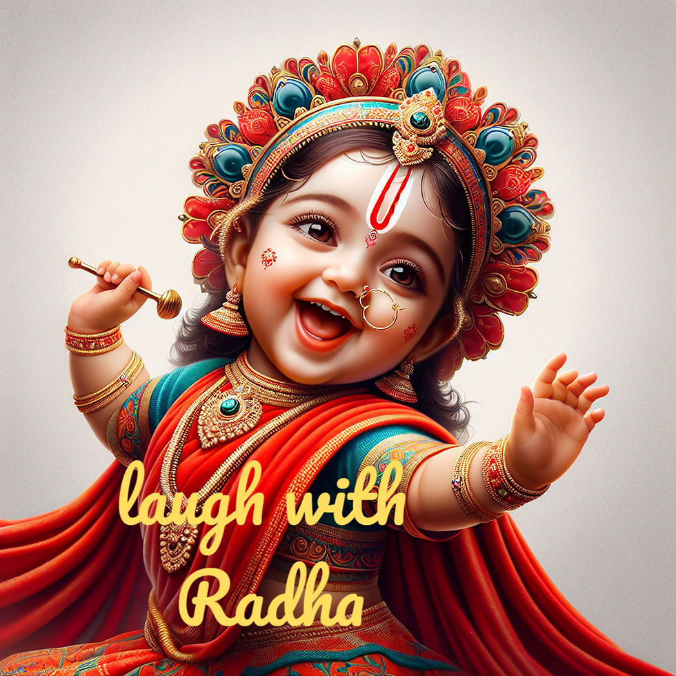 Radha's Enigmatic Dance