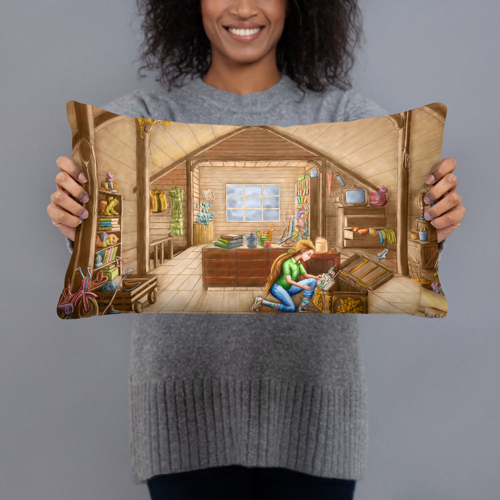 Throw Pillow - Auntie Anns Attic