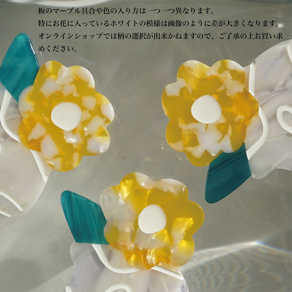 サムネイル： Flower Vase Smartphone Grip -Yellow-