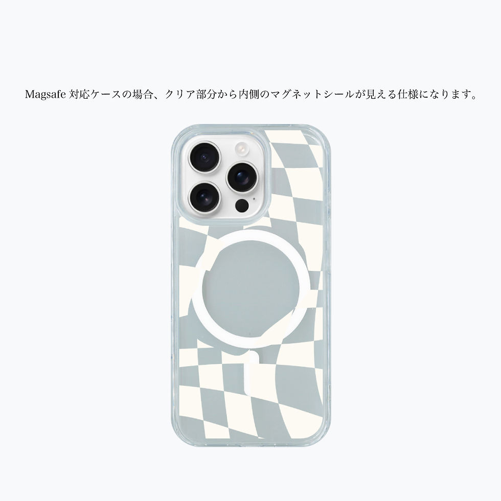 Thumbnail: ●受注生産●Original Smartphone Case -White Check- (i phone/Android)