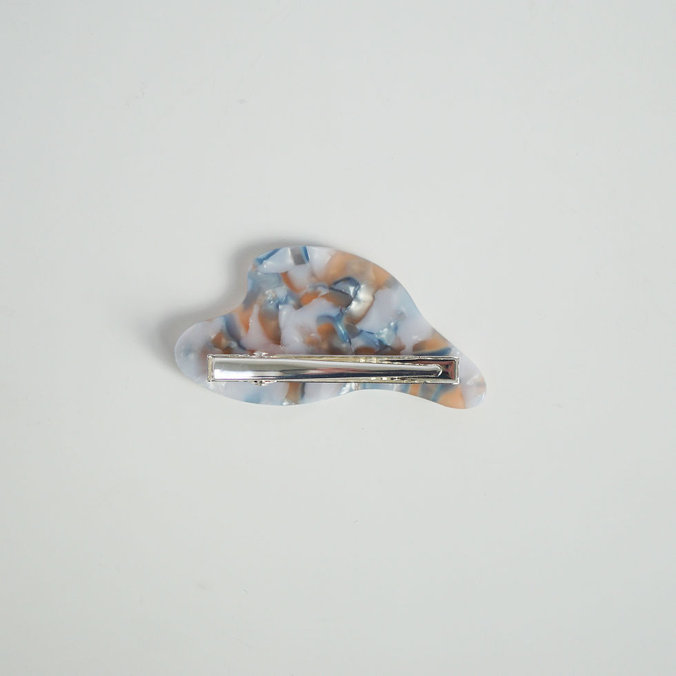 サムネイル： Nuance Hair Clip -Blue Mix-