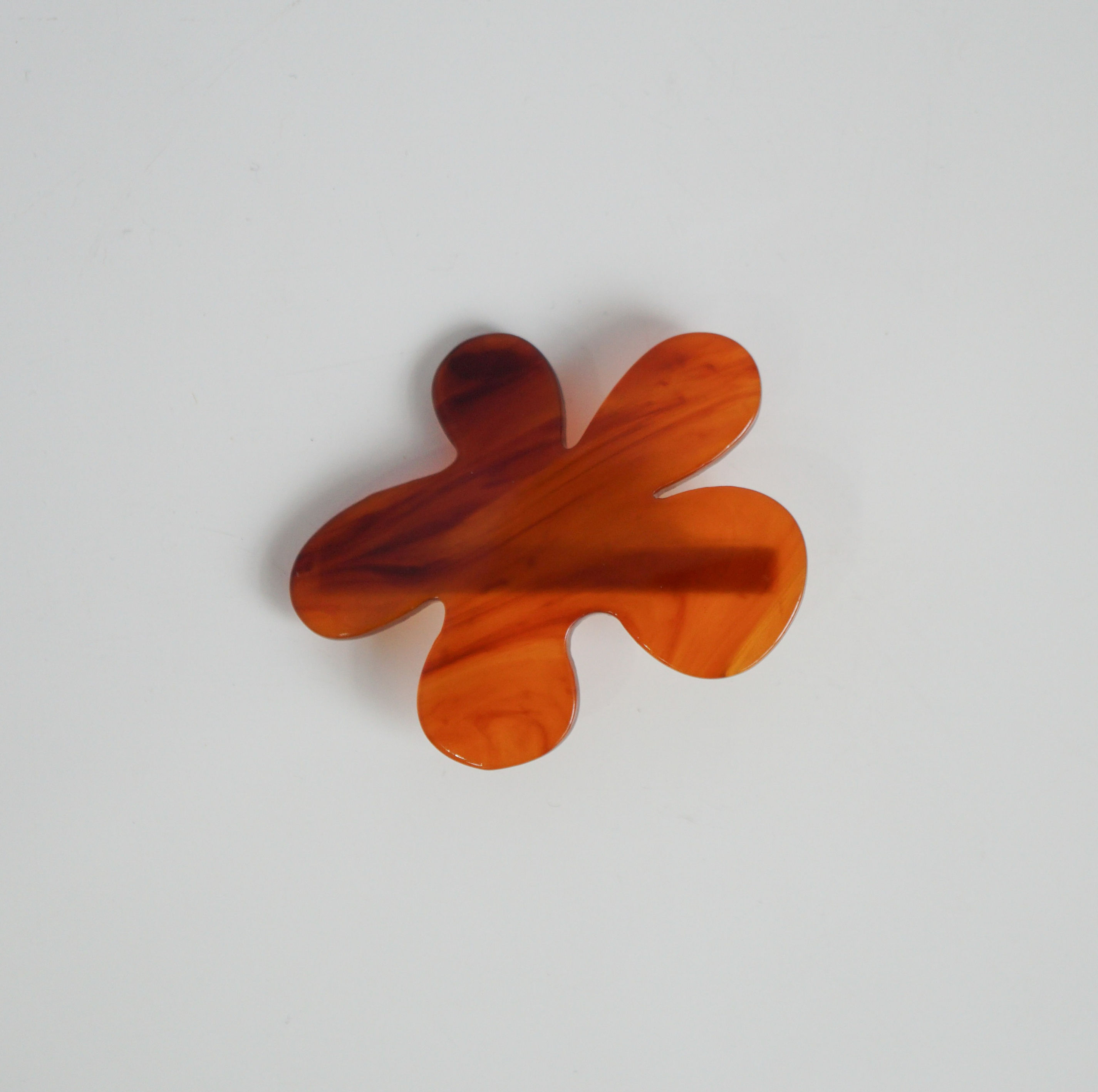 Nuance Hair Clip -Brown-