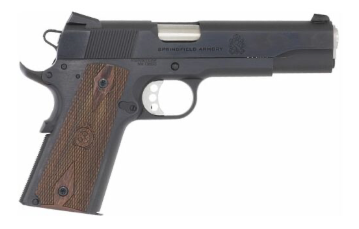 SPRINGFIELD 1911 GARRISON 5" 45ACP 7RD BLUED/LAMINATE GRIPS