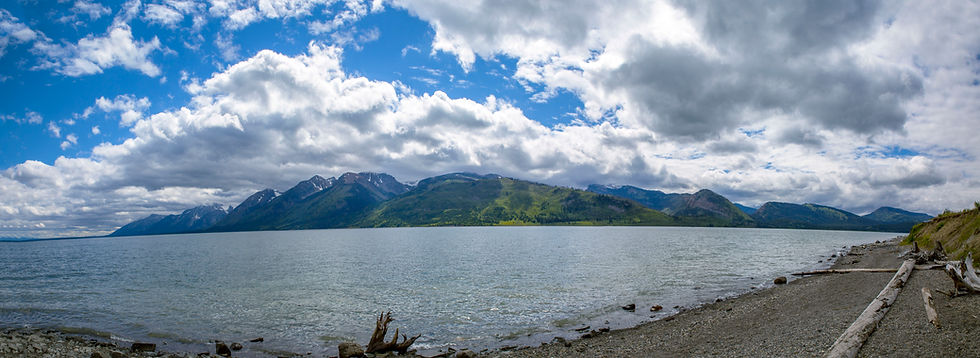 Yellow stone pano