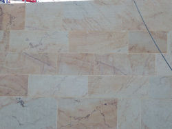 Buxy Limestone Mock Up Flamed