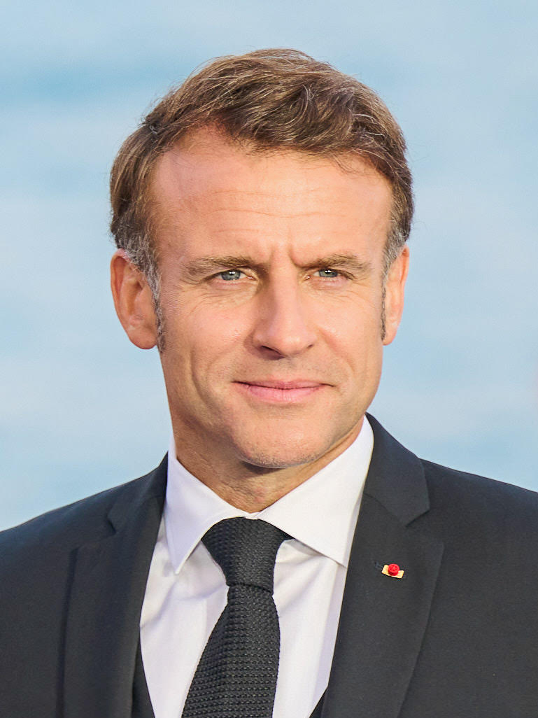 Emmanuel Macron, président de la République française.