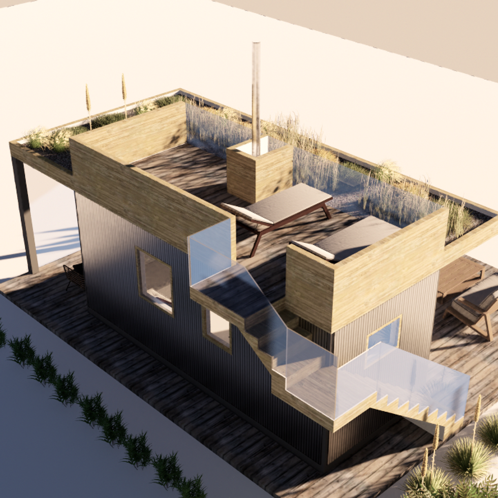 20ft shipping container conversion