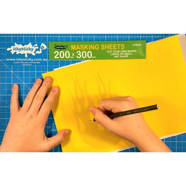 Thumbnail: MASKING TAPE SHEETS 3 PACK