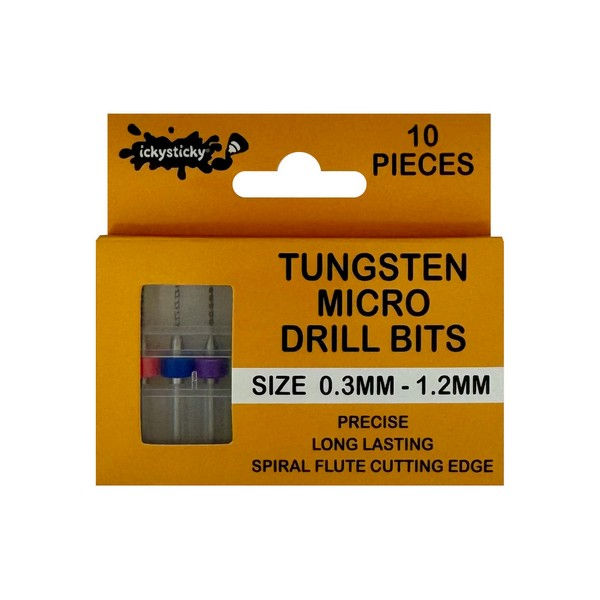 Thumbnail: TUNGSTEN MICRO DRILL BITS 0.3MM - 1.2MM