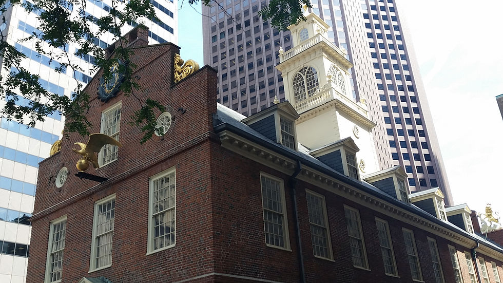 Old State House. A stop on the Freedom Trail