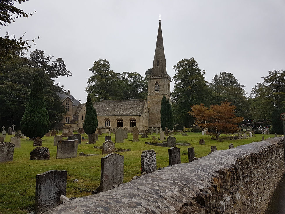 Church and graveyard