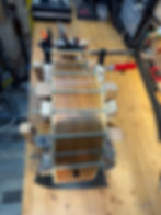 Maton Akustik Gitarre Zargenriss Reparatur