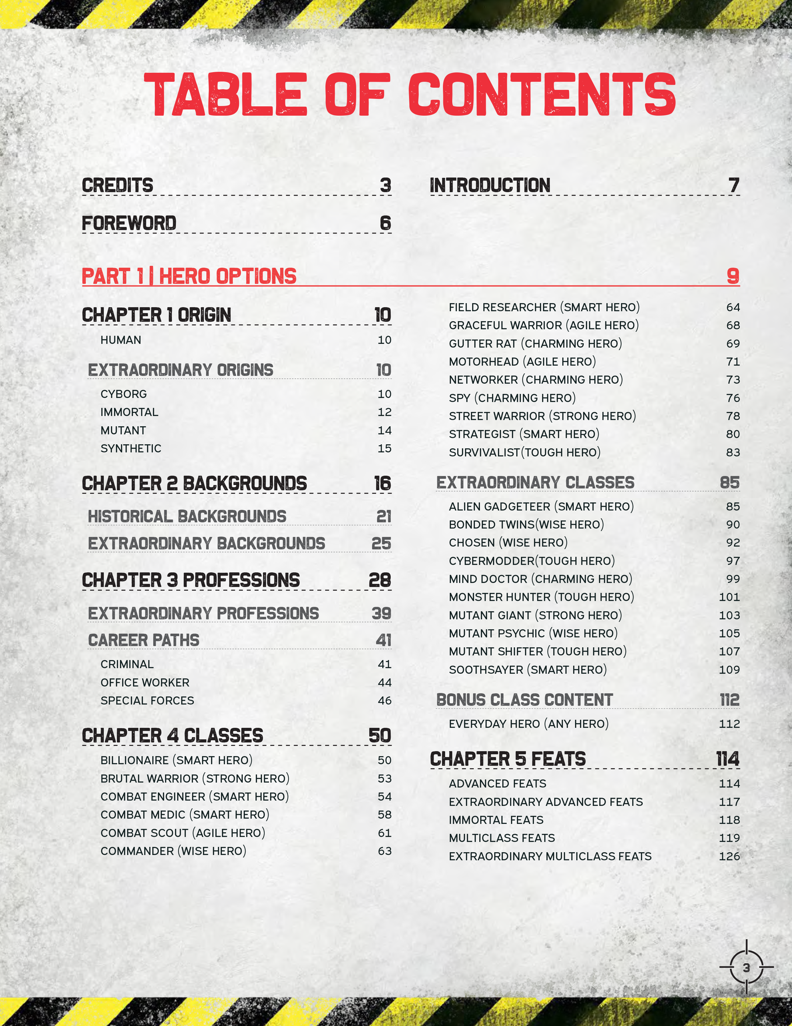 Table of Content 1