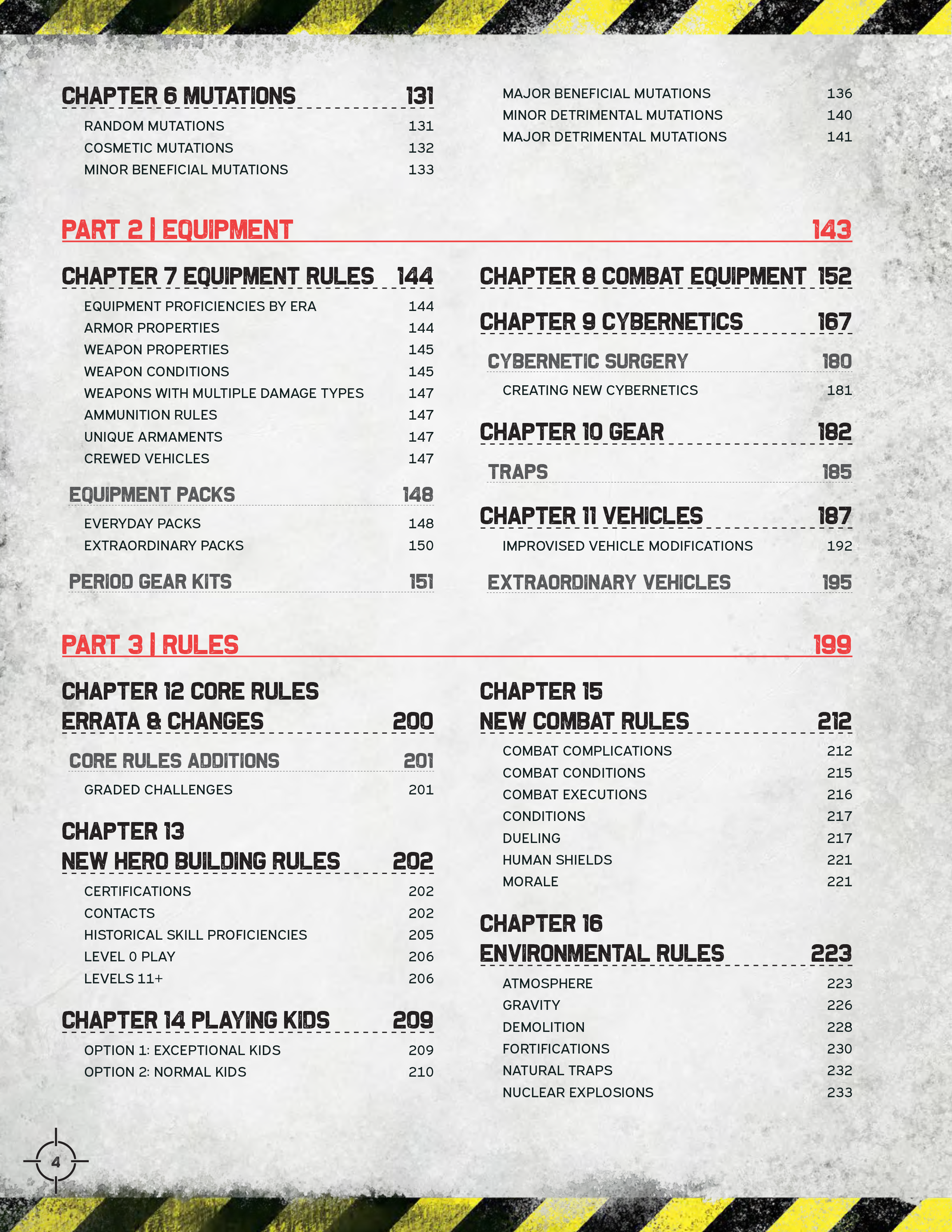Table of Content 2