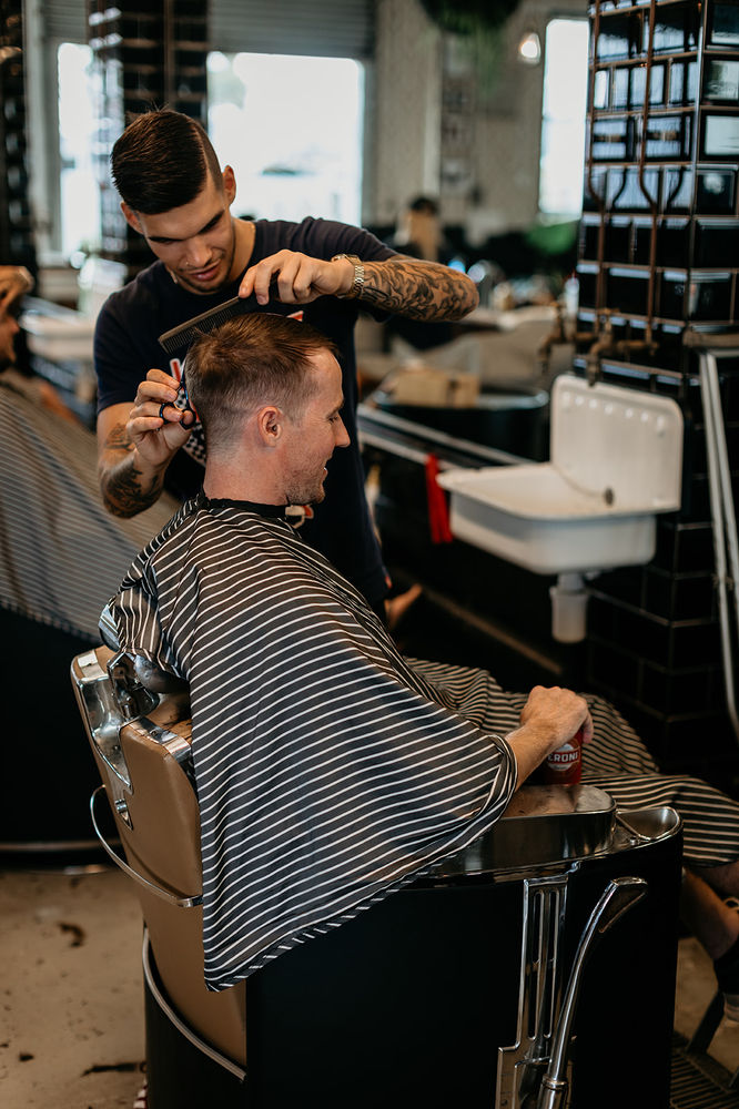 Grooms Party Prep Idea's Gold Coast Mobile Barber Shop Depot!