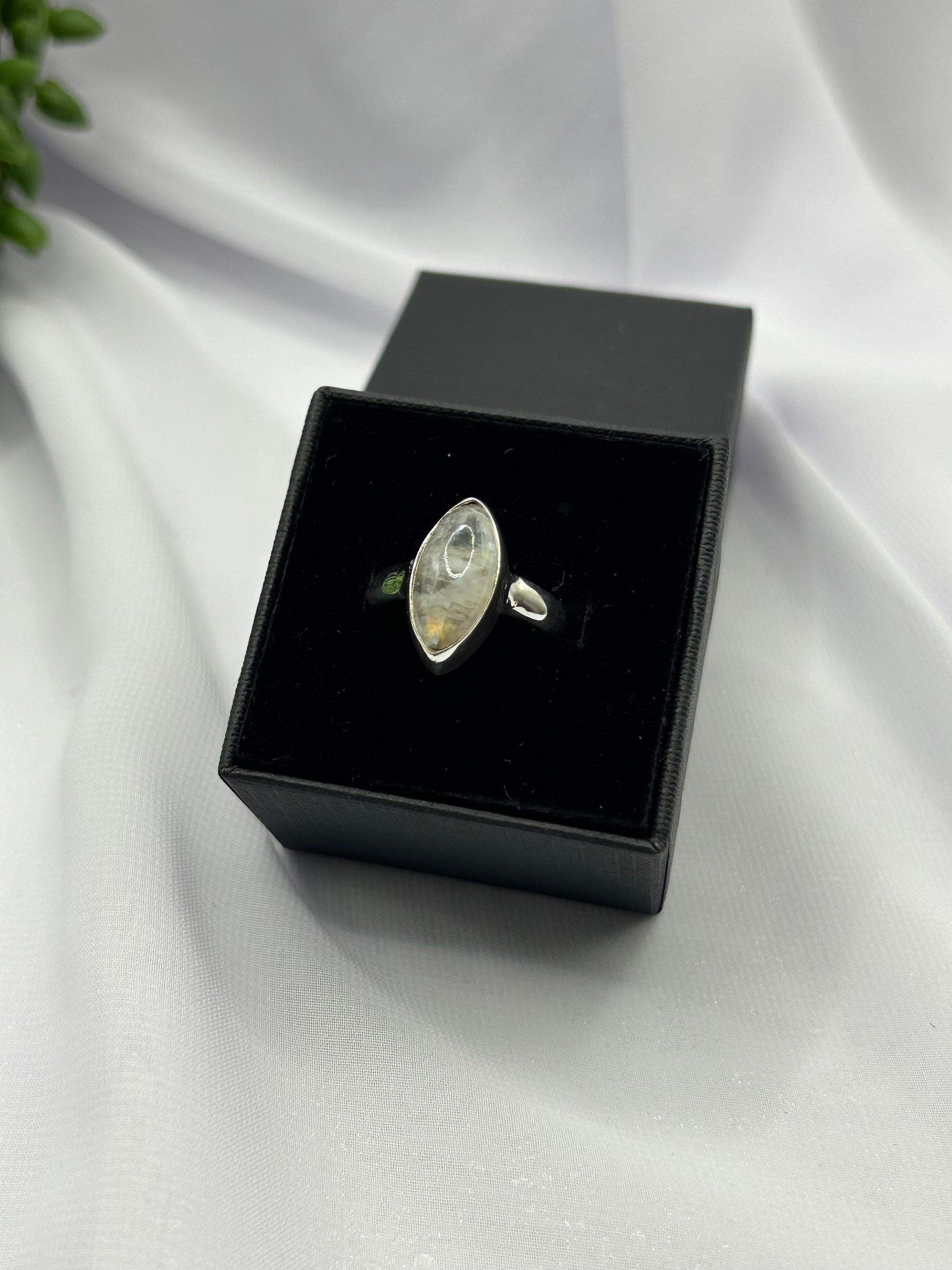 Sterling Silver Moonstone Ring