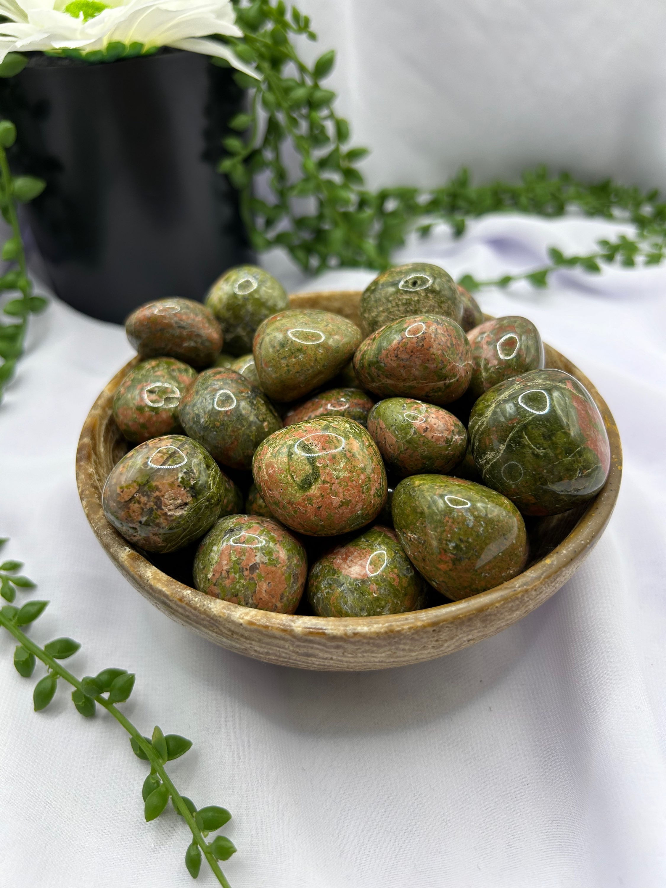 Unakite Tumblestones