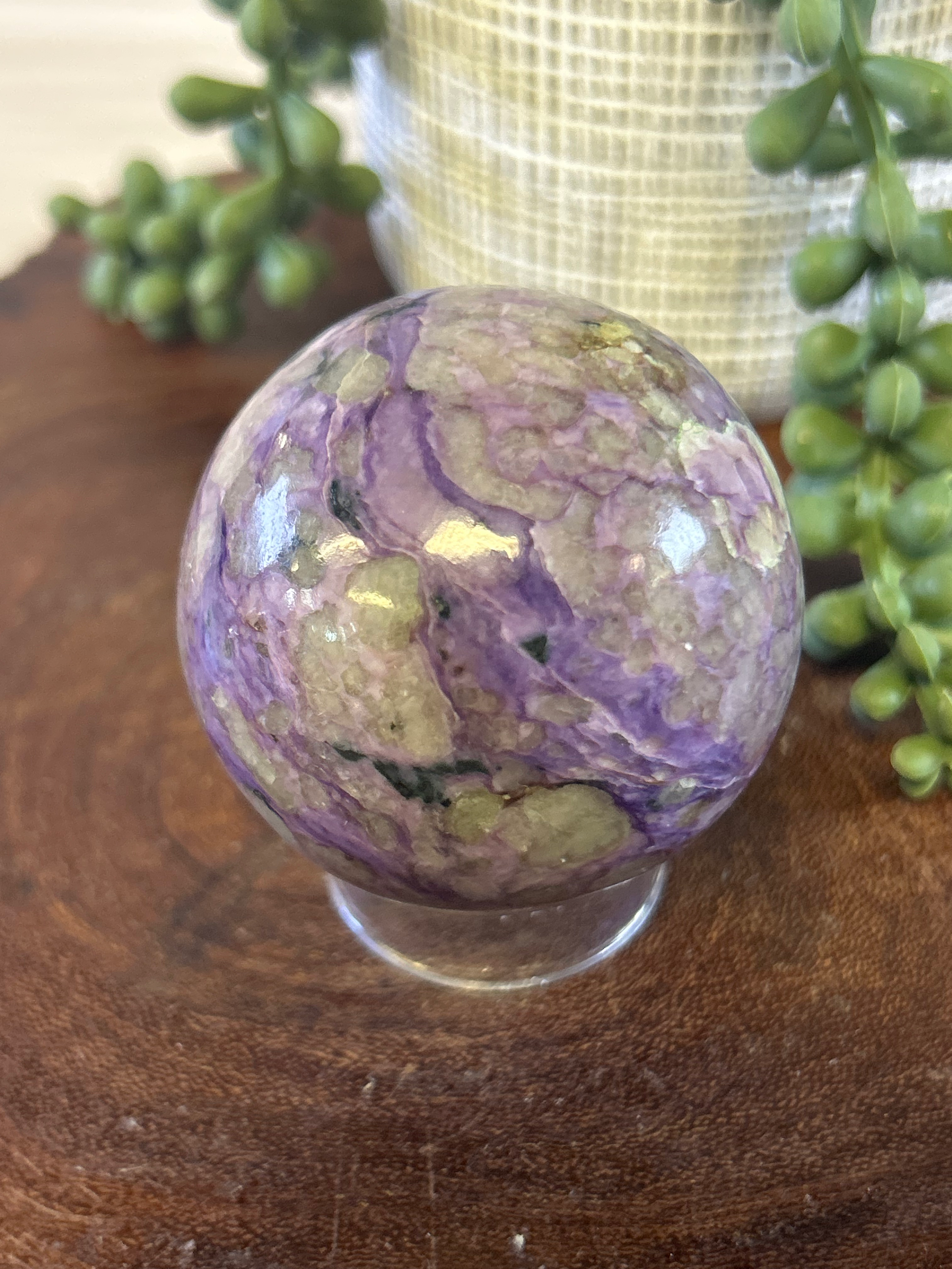 Charoite Sphere 