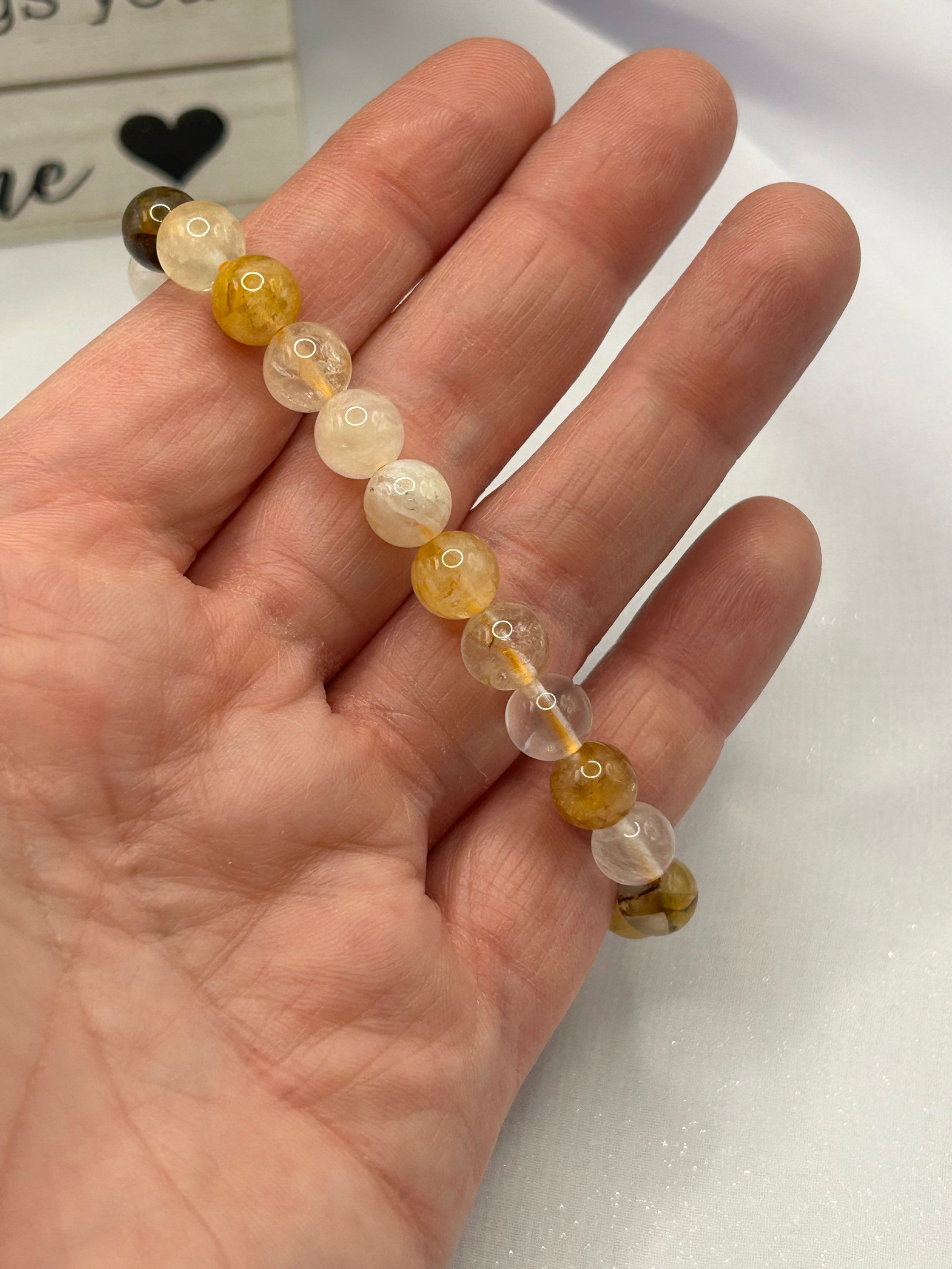 Golden Healer Beaded Bracelet