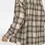 Прев'ю: Фланель Сорочка бежева коричнево-блакитна клітинка”