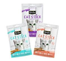 Kit Cat מקלות חתול בטעמים סלמון ומאכלי ים - תענוג פריך לכל חתול