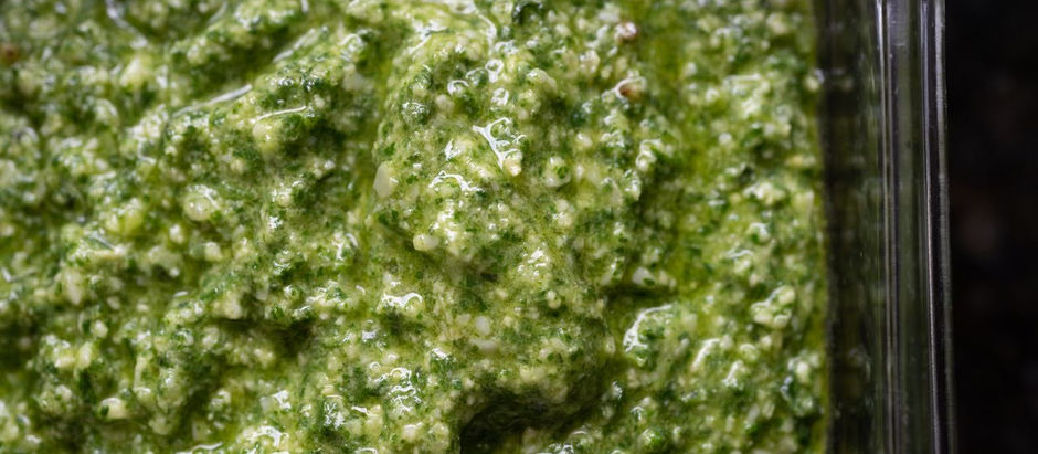 The Best Garden Fresh Basil Pesto