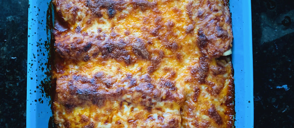 Spice Up The Dinner Routine With Delicious Red Chicken Enchiladas