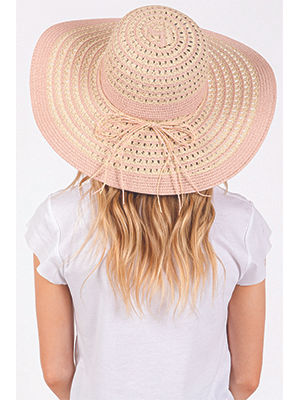 Thumbnail: Stripe Pattern Floppy Hat
